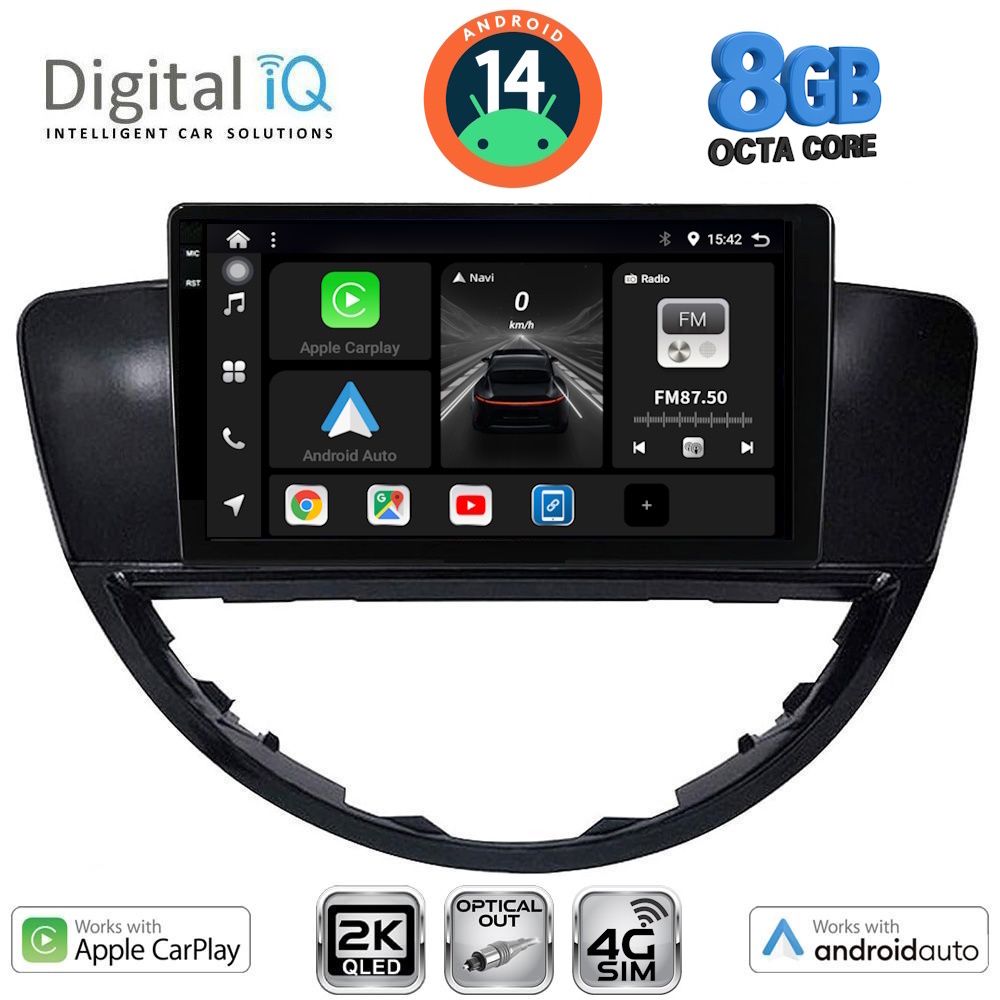 Βλησαρούλης Car Center - DIGITAL IQ BXK 20660_CPAA (9inc) MULTIMEDIA TABLET for SUBARU TRIBECA mod. 2007-2014