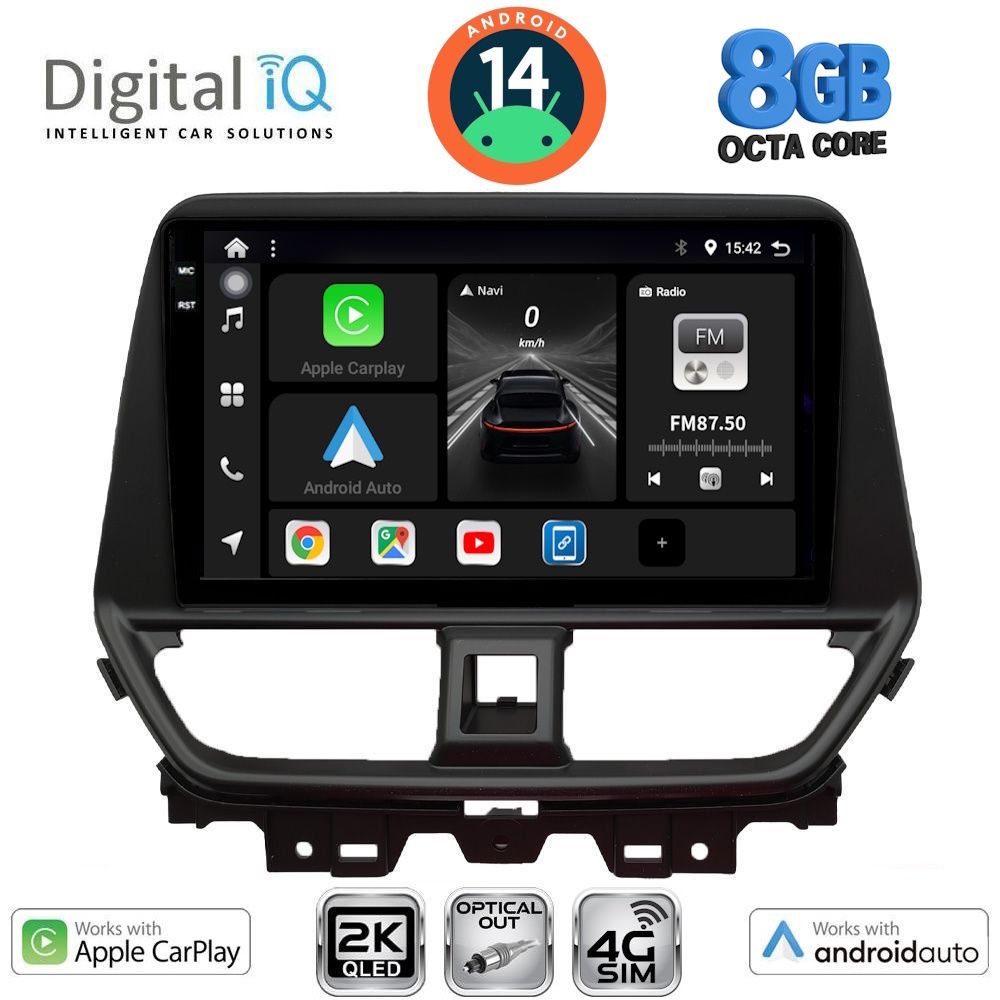 Βλησαρούλης Car Center - DIGITAL IQ BXK 20673_CPAA (9inc) MULTIMEDIA TABLET for SUZUKI BALENO mod. 2022>