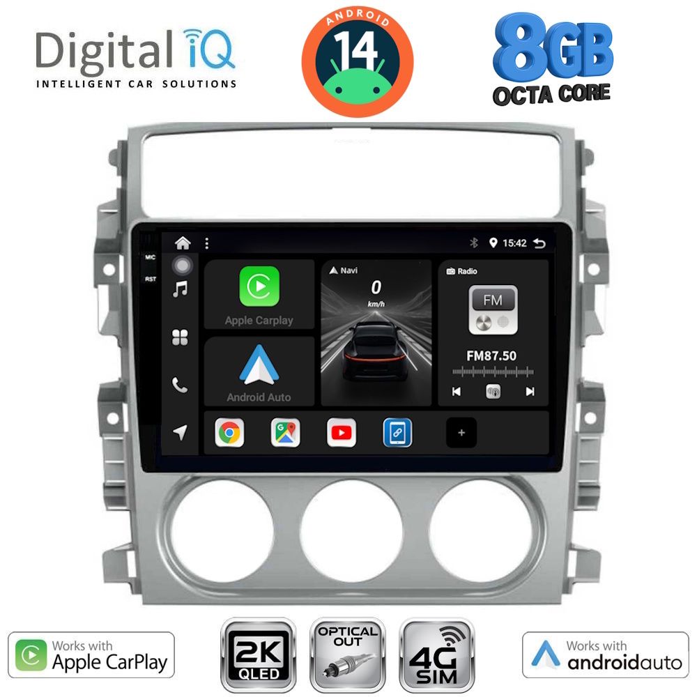 Βλησαρούλης Car Center - DIGITAL IQ BXK 20681_CPAA (9inc) MULTIMEDIA TABLET for SUZUKI LIANA mod. 2001-2007