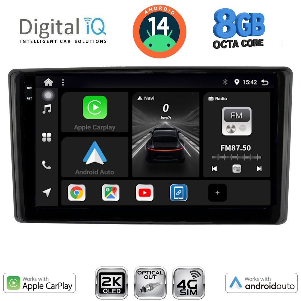 Βλησαρούλης Car Center - DIGITAL IQ BXK 20701_CPAA (10inc) MULTIMEDIA TABLET for TOYOTA RAIZE mod. 2020>