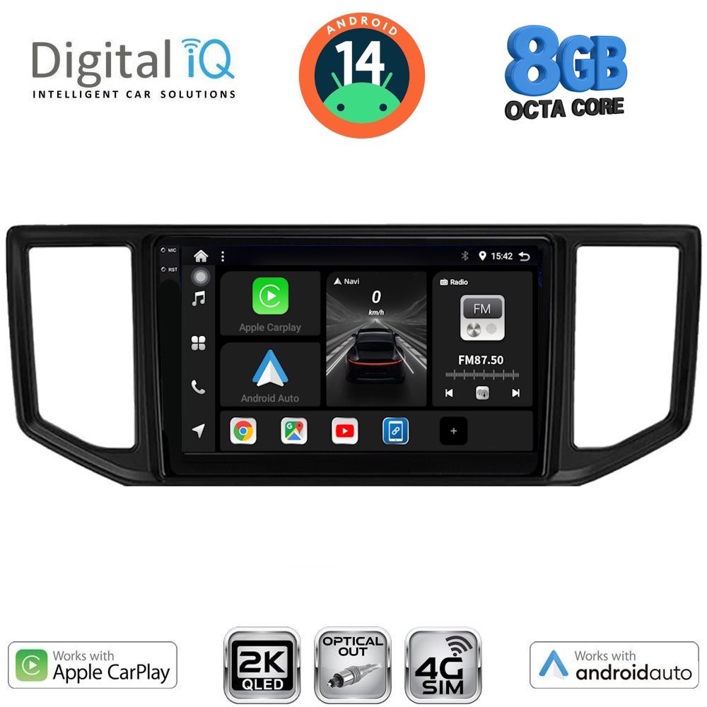 Βλησαρούλης Car Center - DIGITAL IQ BXK 20753_CPAA (10inc) MULTIMEDIA TABLET for VW CRAFTER mod. 2017>