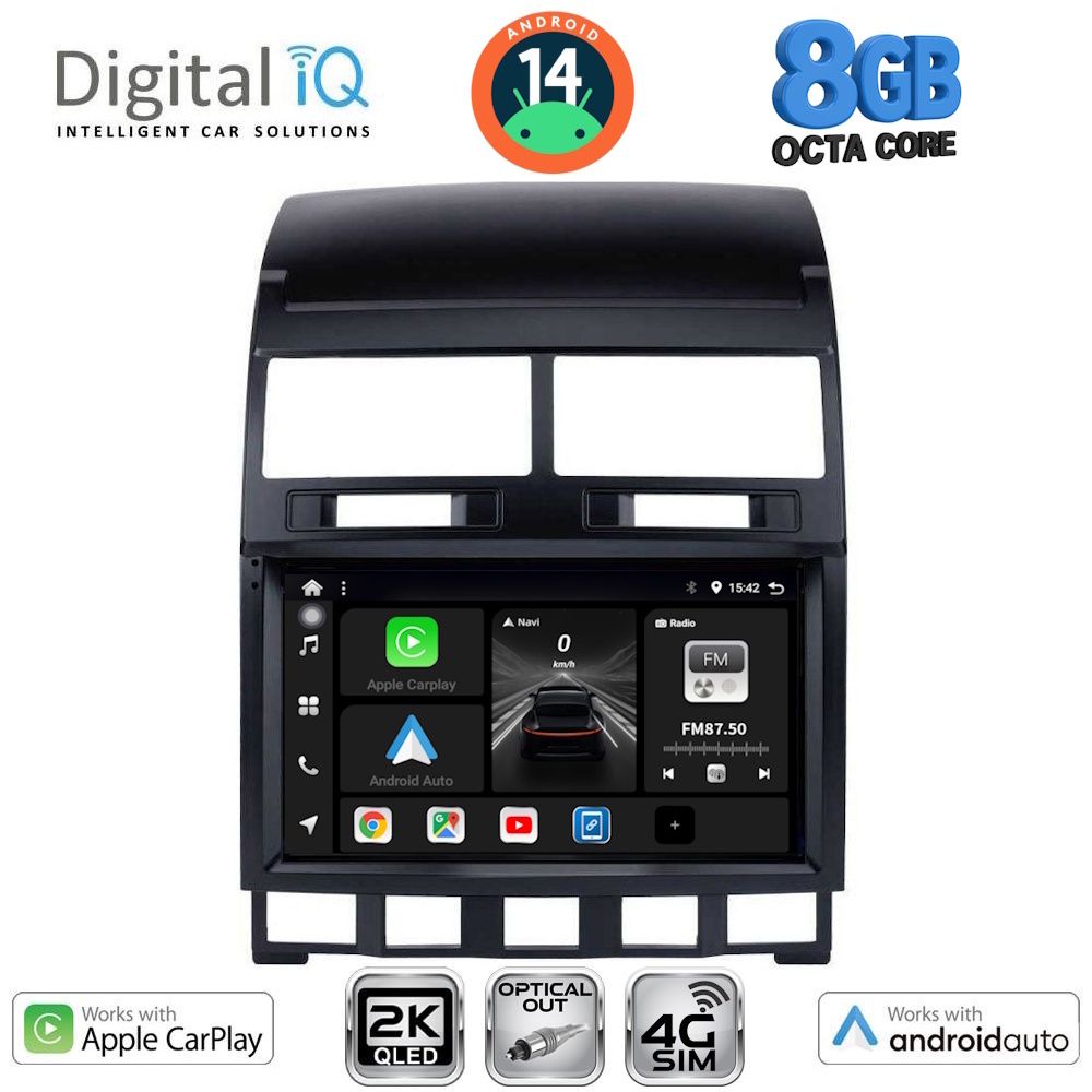 Βλησαρούλης Car Center - DIGITAL IQ BXK 20765_CPAA (9inc) MULTIMEDIA TABLET for VW TOUAREG mod. 2003-2011