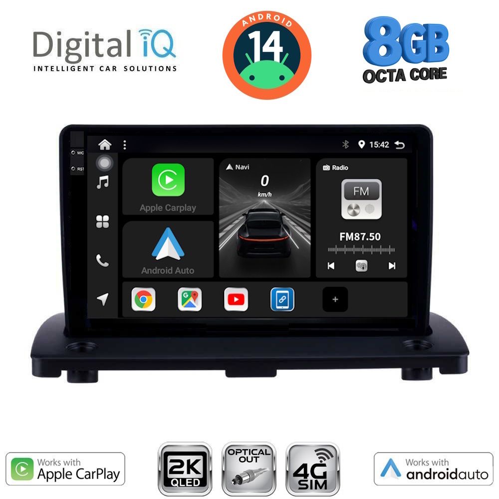 Βλησαρούλης Car Center - DIGITAL IQ BXK 20789_CPAA (9inc) MULTIMEDIA TABLET for VOLVO XC90 mod. 2002-2014