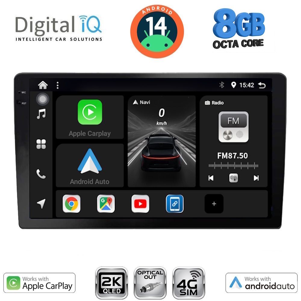 Βλησαρούλης Car Center - DIGITAL IQ BXK 20909_CPAA (9" SLIM) 4G SIM MULTIMEDIA TABLET