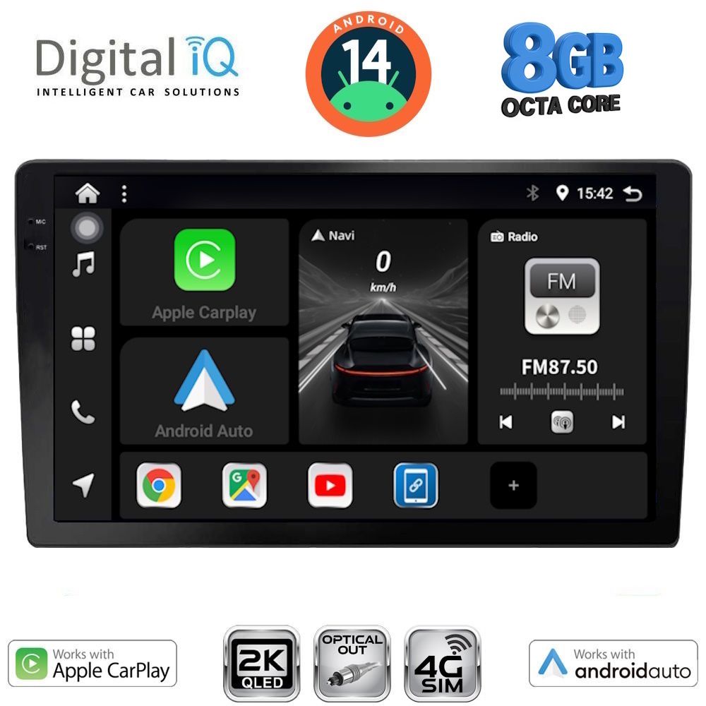 Βλησαρούλης Car Center - DIGITAL IQ BXK 20910_CPAA (10" SLIM) 4G SIM MULTIMEDIA TABLET