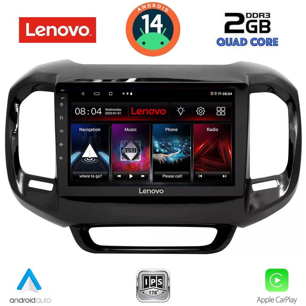 Βλησαρούλης Car Center - LENOVO LVD 2127_CPA (9inc) MULTIMEDIA TABLET for FIAT TORO mod. 2017>