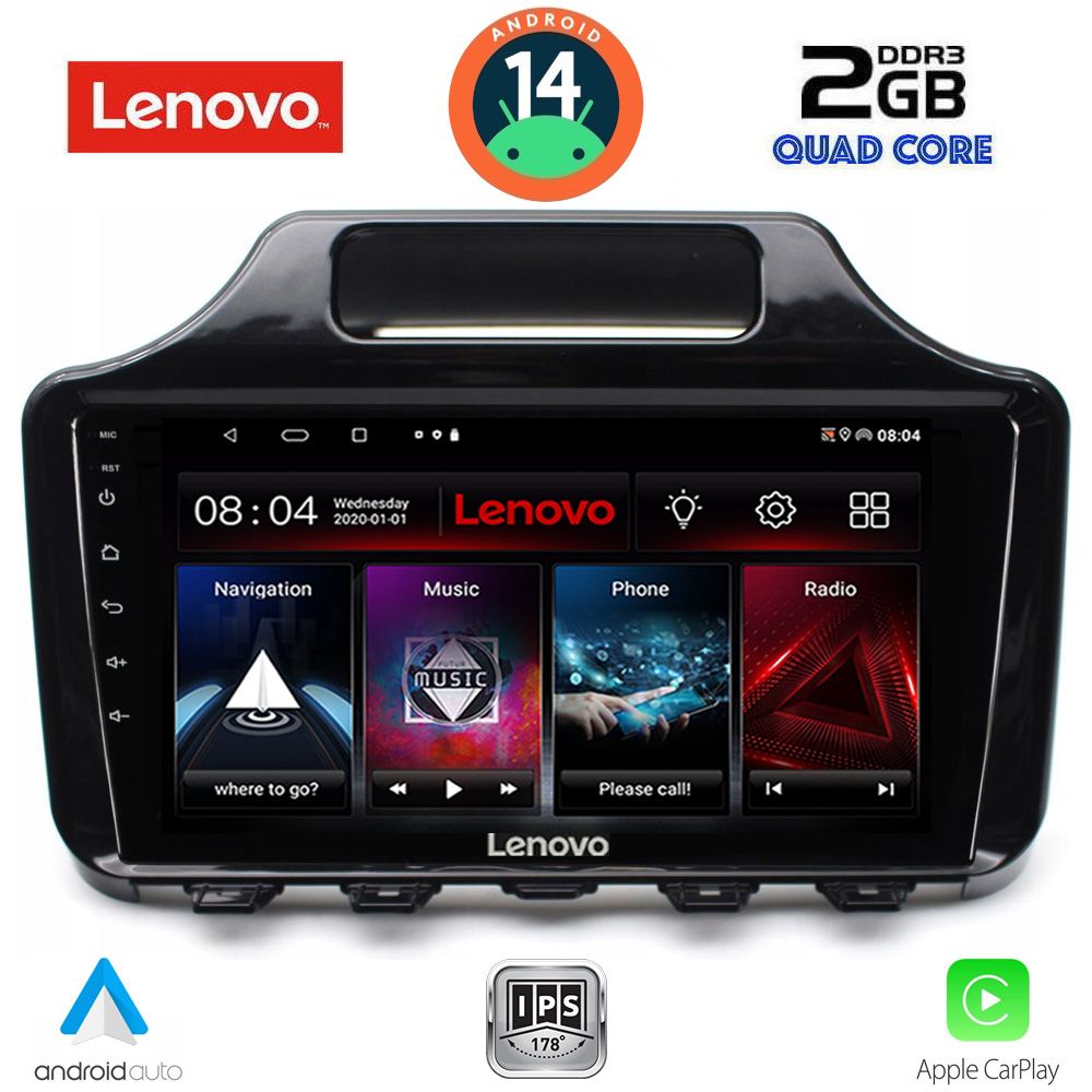 Βλησαρούλης Car Center - LENOVO LVD 2779_CPA (9inc) MULTIMEDIA TABLET for TOYOTA IQ mod. 2008> with ORIG. NAVI