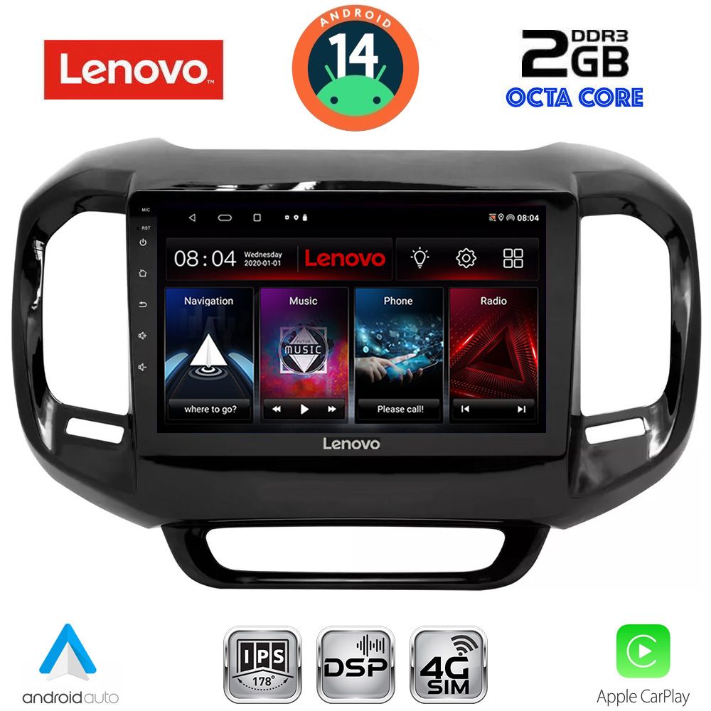 Βλησαρούλης Car Center - LENOVO LVF 5127_CPA (9inc) MULTIMEDIA TABLET for FIAT TORO mod. 2017>