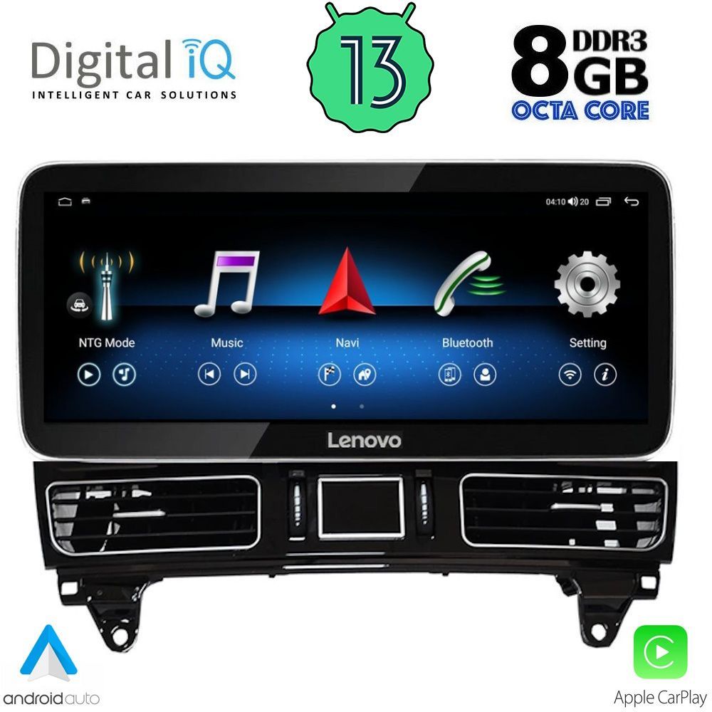 Βλησαρούλης Car Center - LENOVO LVK 19989_CPA (12.3inc) (NTG 5.0) MULTIMEDIA SYSTEM for MERCEDES GLE (W167) mod. 2016>