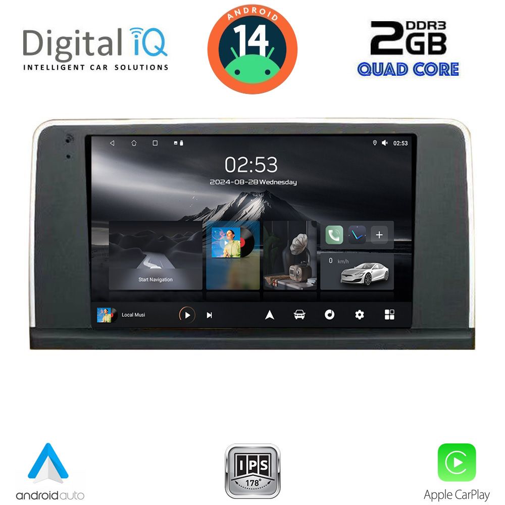 Βλησαρούλης Car Center - DIGITAL IQ RSB 1060_CPA (9inc) (CCC) MULTIMEDIA TABLET for BMW X5 (E70) – X6 (E71) mod. 2009-2013