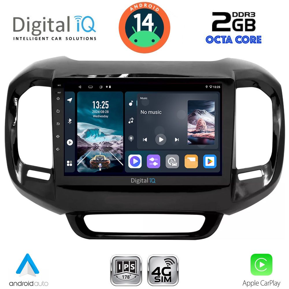 Βλησαρούλης Car Center - DIGITAL IQ RTG 4127_CPA (9inc) MULTIMEDIA TABLET for FIAT TORO mod. 2017>