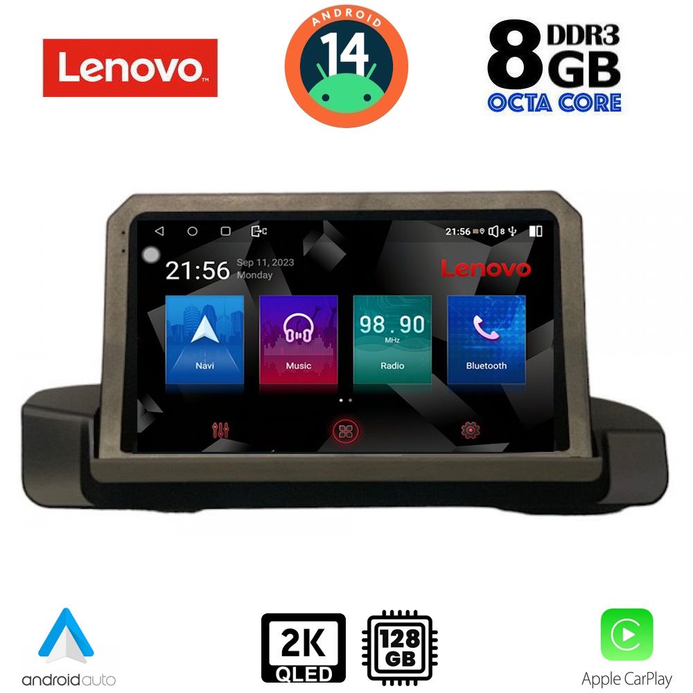 Βλησαρούλης Car Center - LENOVO SSW 10044_CPA (9inc) MULTIMEDIA TABLET for BMW S.3 (E90-91-92) mod. 2005-2012