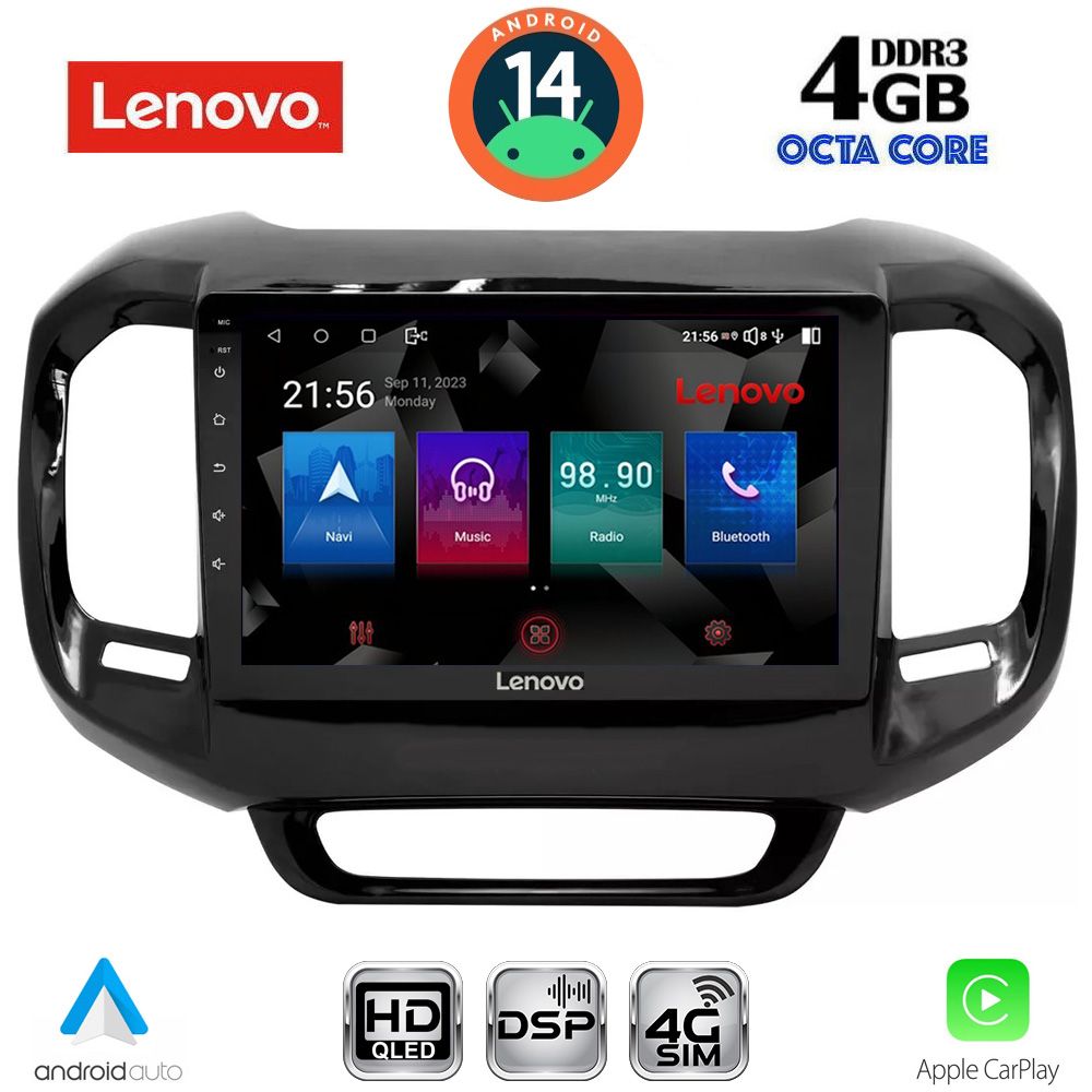 Βλησαρούλης Car Center - LENOVO SSX 9127_CPA (9inc) MULTIMEDIA TABLET for FIAT TORO mod. 2017>