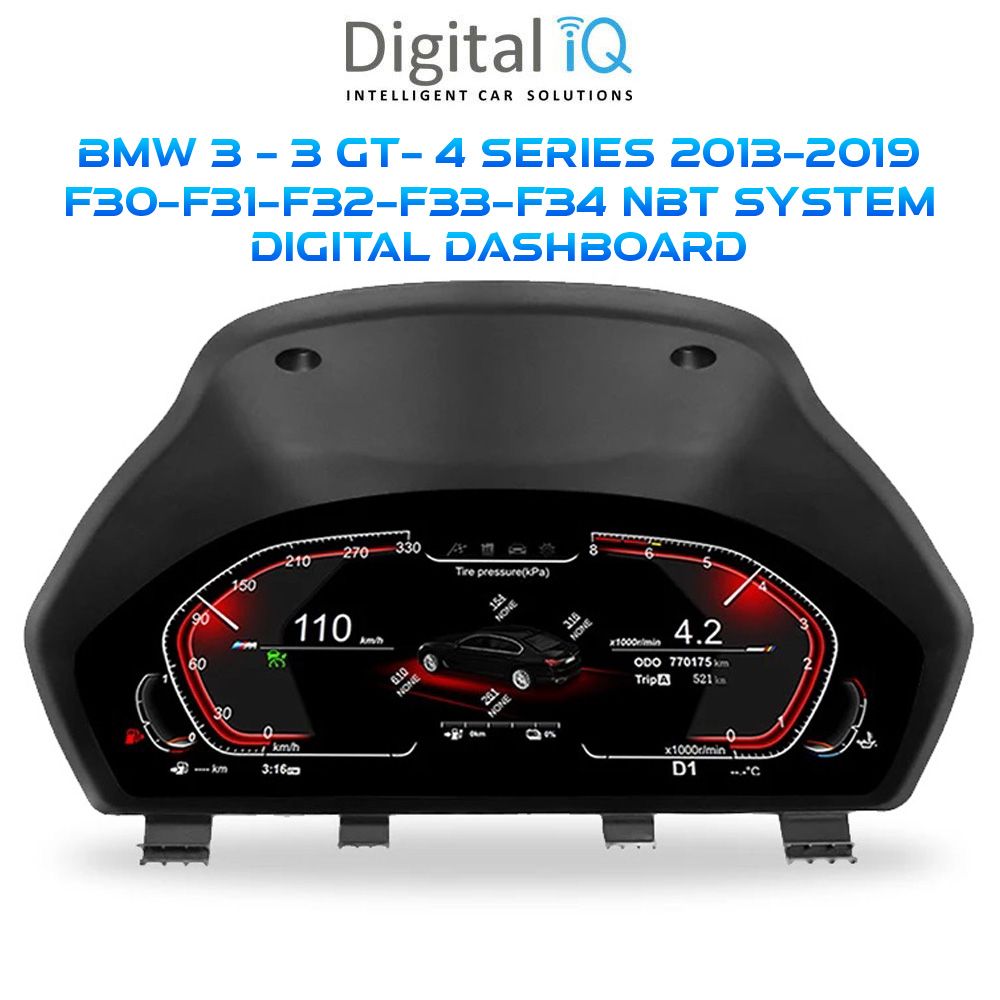 Βλησαρούλης Car Center - DIGITAL IQ DGU 955_IC (12.3in) BMW 3 - 3 GT - 4 Series F30 - F31 - F32 - F33 - F34 mod. 2013-2019 DIGITAL DASHBOARD