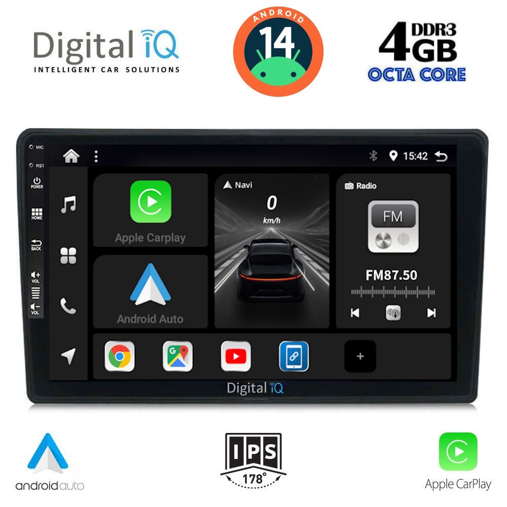Βλησαρούλης Car Center - DIGITAL IQ BXF 6020_CPAA (9inc) MULTIMEDIA TABLET for ALFA ROMEO 159 – SPIDER – BRERA mod. 2004-2012