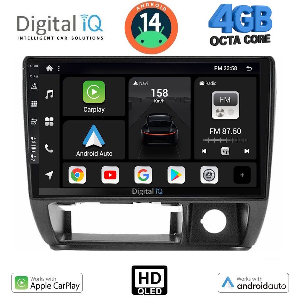 Βλησαρούλης Car Center - DIGITAL IQ BXC 3677_CPAA (9inc) MULTIMEDIA TABLET for SUZUKI JIMNY mod. 1998-2005