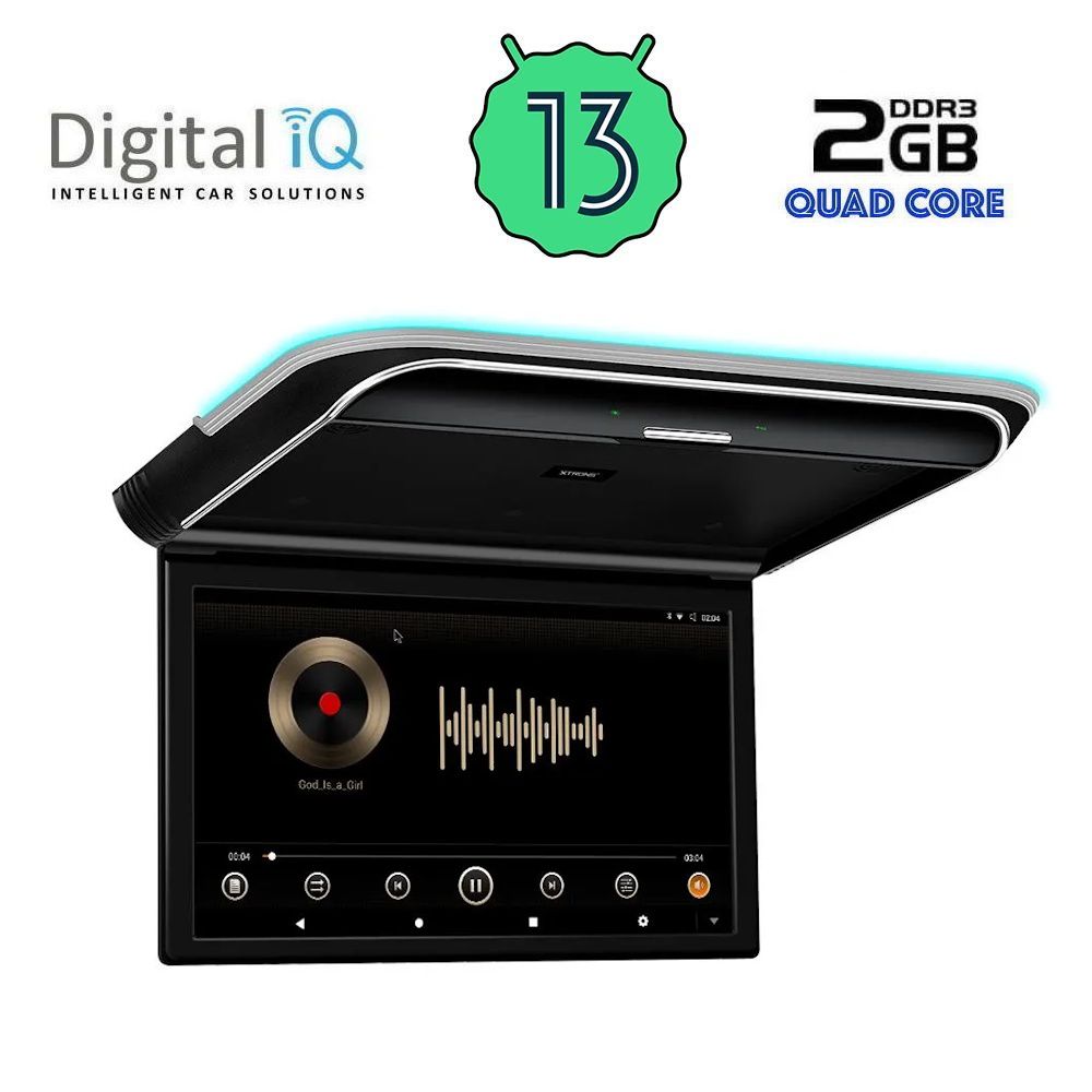 Βλησαρούλης Car Center - DIGITAL IQ CVS 1540_CPA (15.6"_DECK) ANDROID ROOF MONITOR