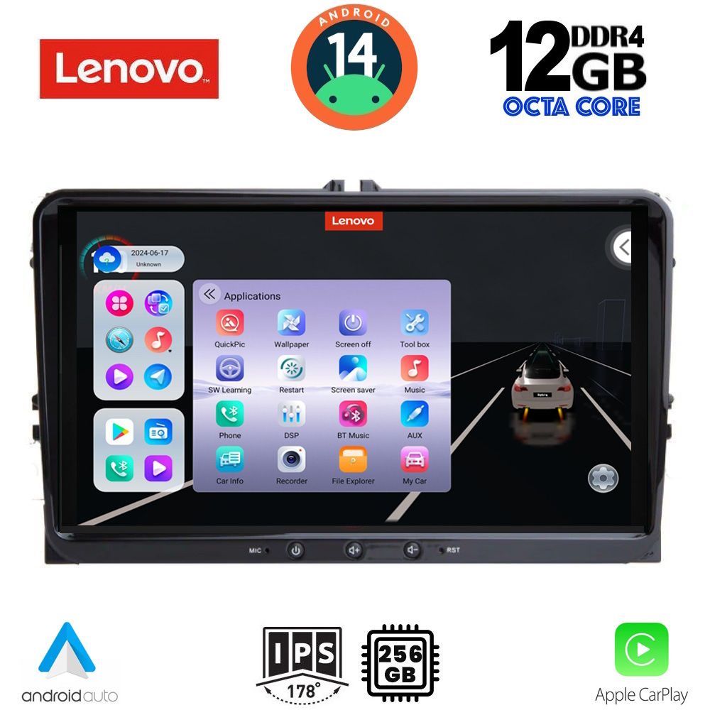 Βλησαρούλης Car Center - LENOVO SSZ 991_CPA (9'' DECK) MULTIMEDIA TABLET for VW GROUP mod. 2004-2014