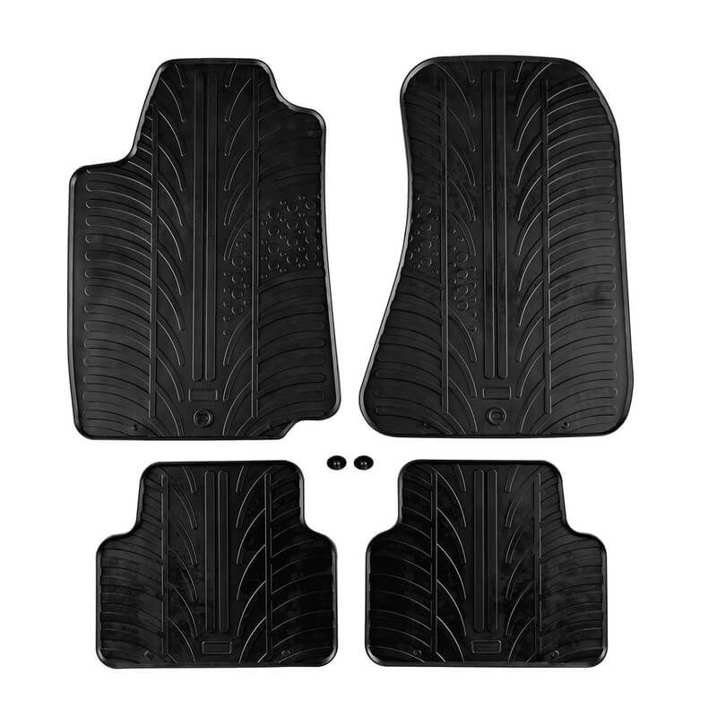 Βλησαρούλης Car Center - Πατάκια Αυτοκινήτου Gledring 0341 Alfa Romeo 159 2005-2011  Μαύρο 4 Τεμάχια