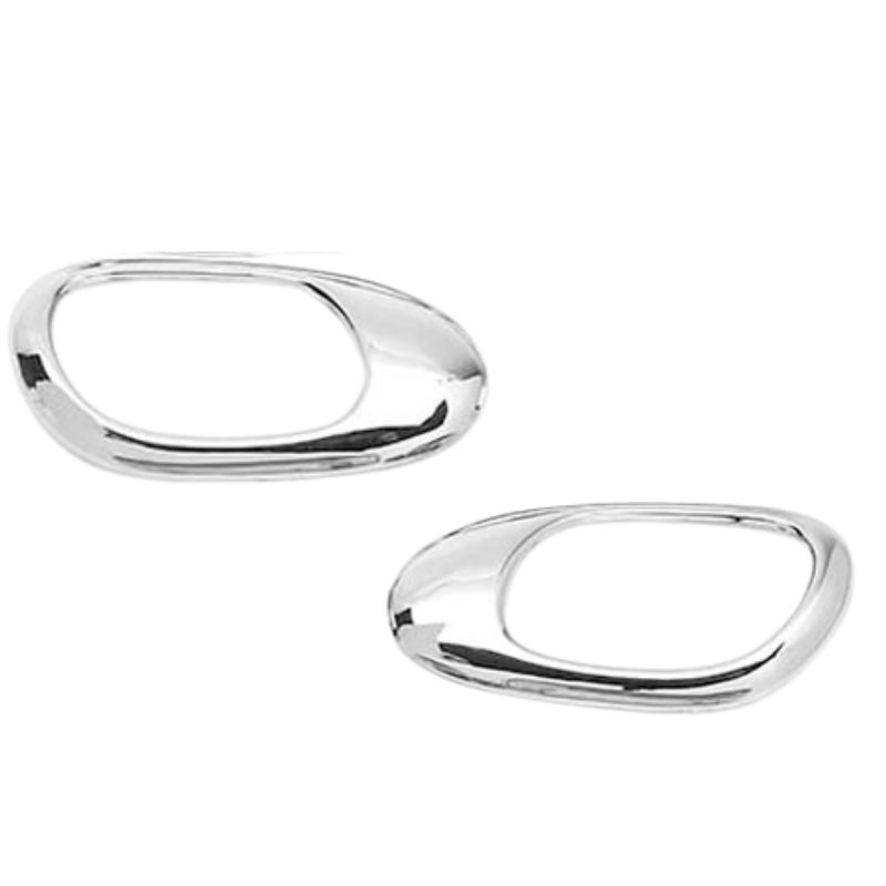 Βλησαρούλης Car Center - Διακοσμητικά Πλαίσια Χειρoυλιού Πόρτας Χρωμίου Εσωτερικά Για Peugeot 206/206 CC 98-08 Δεξιά & Αριστερά 2 Τεμάχια