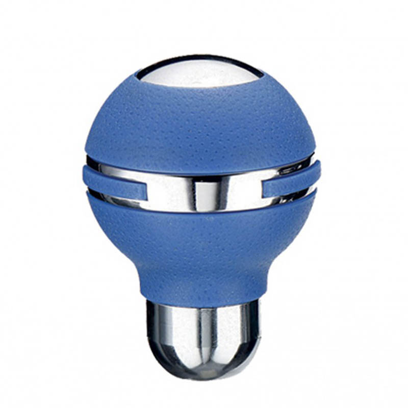 Βλησαρούλης Car Center - Πόμολο Λεβιέ Ταχυτήτων Universal Μπλε Με Νίκελ Στεφάνι Στρόγγυλο Για Κανονική Όπισθεν 37010