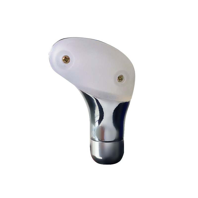 Βλησαρούλης Car Center - Πόμολο Λεβιέ Ταχυτήτων Universal Νικελ/Μπλε Οβάλ Φωτιζόμενο Για Κανονική Όπισθεν 37027