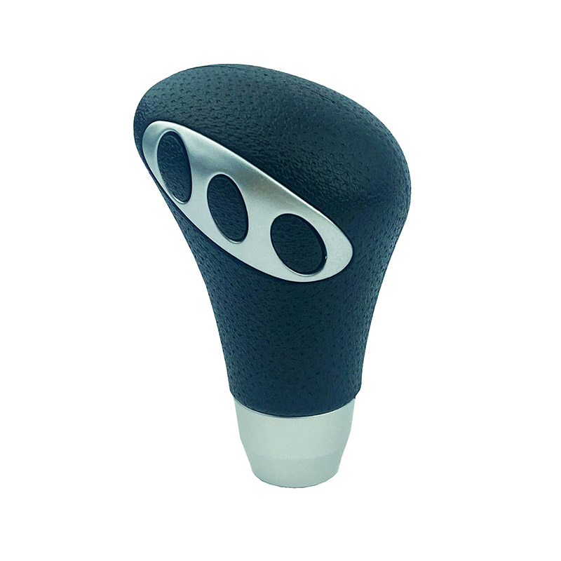 Βλησαρούλης Car Center - Πόμολο Λεβιέ Ταχυτήτων Universal Μαύρο Με Νίκελ Για Κανονική Όπισθεν 37059