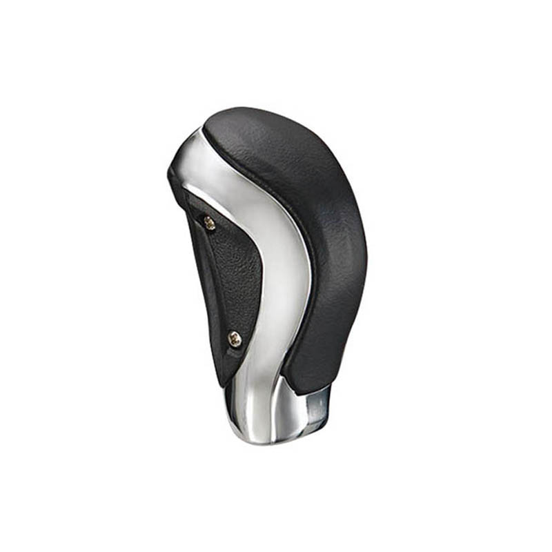 Βλησαρούλης Car Center - Πόμολο Λεβιέ Ταχυτήτων Universal Μαύρο Με Κυματιστό Νίκελ Cyber Για Κανονική Όπισθεν 37061