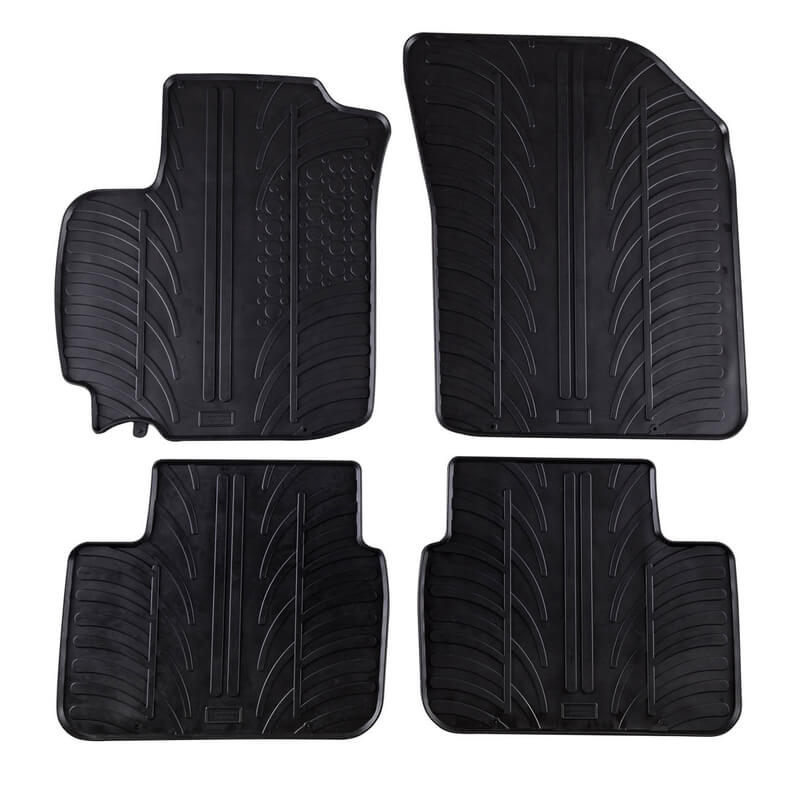 Βλησαρούλης Car Center - Πατάκια Αυτοκινήτου Gledring  0627 Suzuki Swift 2010-2017 Πεντάθυρο Μαύρο 4 Τεμάχια