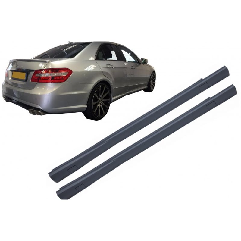 Βλησαρούλης Car Center - Πλαινά Μασπιέ Για Mercedes-Benz E-Class W212 09-13 Amg Look Από Abs Πλαστικό 2 Τεμάχια