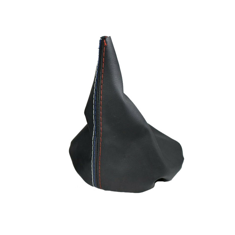 Βλησαρούλης Car Center - Φυσούνα Χειροφρένου Universal  Δερμάτινη Μαύρη Tri-color Bmw Style 20720