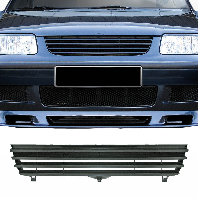 Βλησαρούλης Car Center - Μάσκα Για Vw Polo 6N2 99-01 Χωρίς Σήμα Μαύρη 1 Τεμάχιο