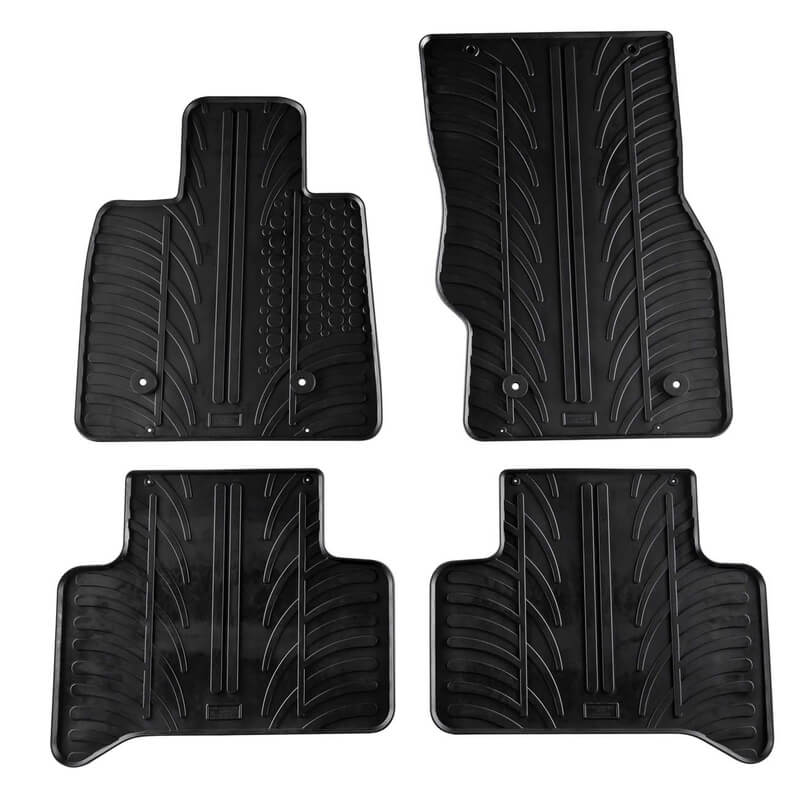 Βλησαρούλης Car Center - Πατάκια Αυτοκινήτου Gledring 0568 Alfa Romeo Stelvio 2017- Μαύρο 4 Τεμάχια