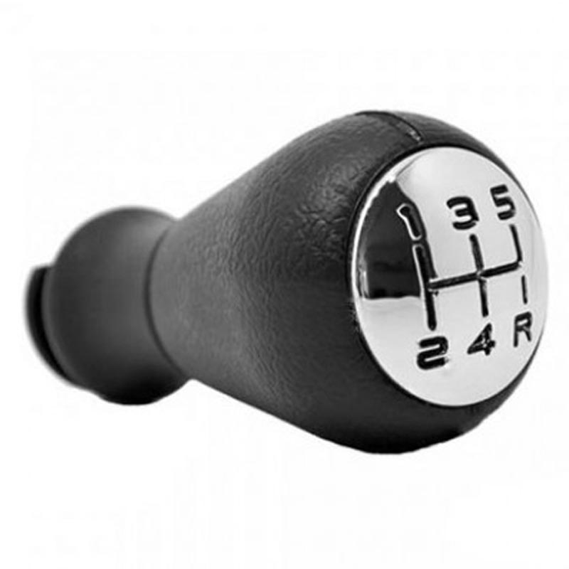 Βλησαρούλης Car Center - Πόμολο Λεβιέ Ταχυτήτων Μαύρο/Χρώμιο Για Peugeot 106, 206, 306, 406 Με 5 Ταχύτητες BRN1124