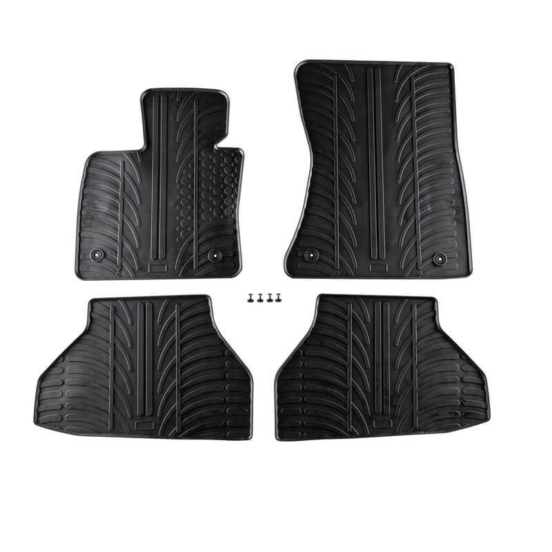 Βλησαρούλης Car Center - Πατάκια Αυτοκινήτου Gledring 0355 BMW X6 E71 2008-2014 Μαύρο 4 Τεμάχια