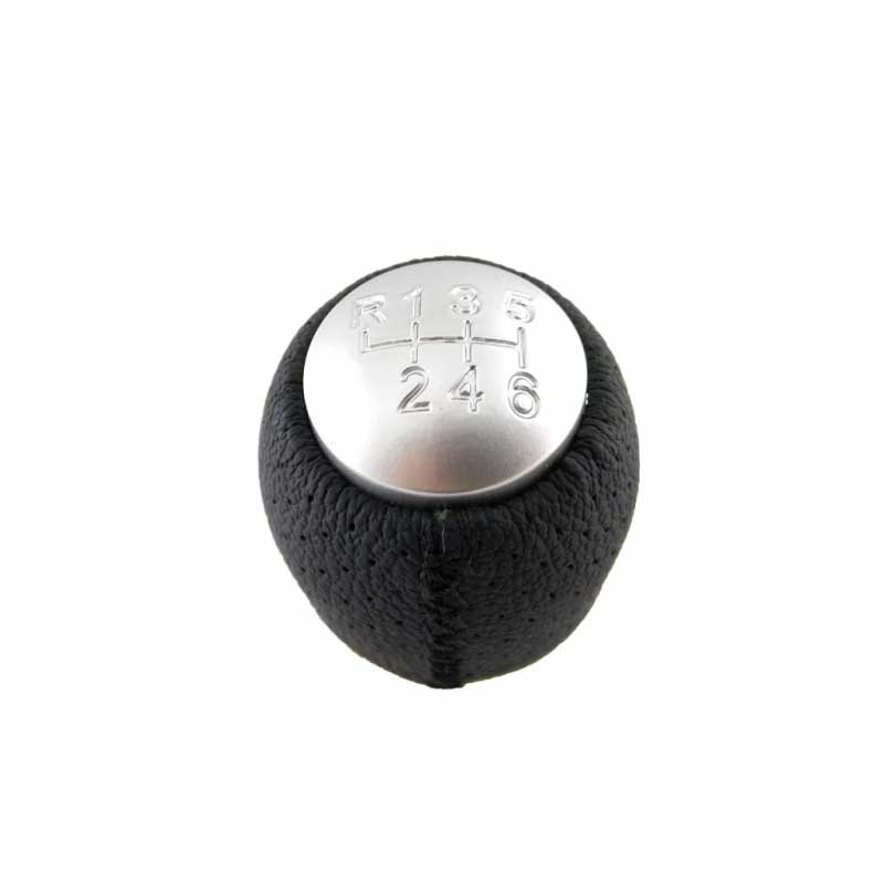 Βλησαρούλης Car Center - Πόμολο Λεβιέ Ταχυτήτων Μαρκέ Μαύρο/Νικελ Για Alfa Romeo 159 / Spider / Brera Με 6 Ταχύτητες GK1203