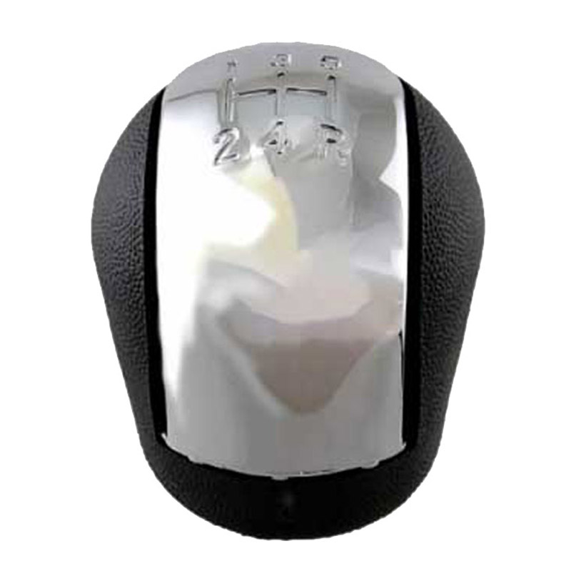 Βλησαρούλης Car Center - Πόμολο Λεβιέ Ταχυτήτων Μαρκέ Μαύρο/Χρώμιο Για Opel Vectra C Με 5 Ταχύτητες GK0943