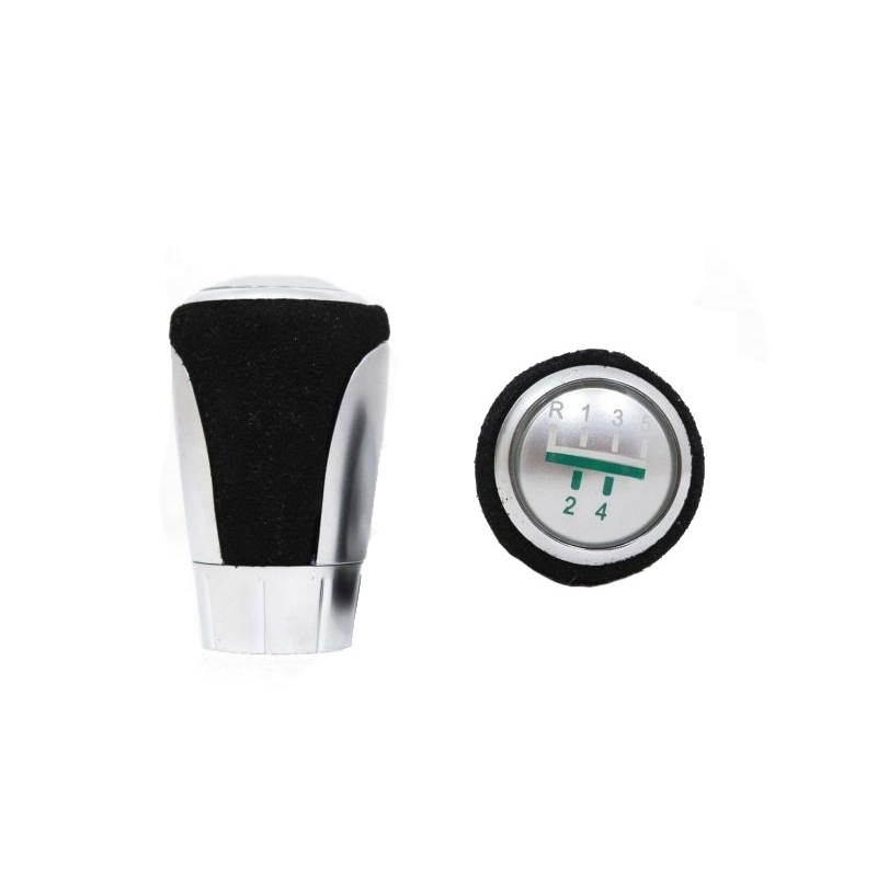 Βλησαρούλης Car Center - Πόμολο Λεβιέ Ταχυτήτων Μαρκέ Μαύρο/Χρώμιο Για Bmw Με 5 Ταχύτητες M Performance Look