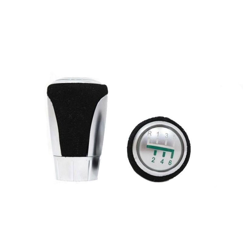 Βλησαρούλης Car Center - Πόμολο Λεβιέ Ταχυτήτων Μαρκέ Μαύρο/Χρώμιο Για Bmw Με 6 Ταχύτητες M Performance Look