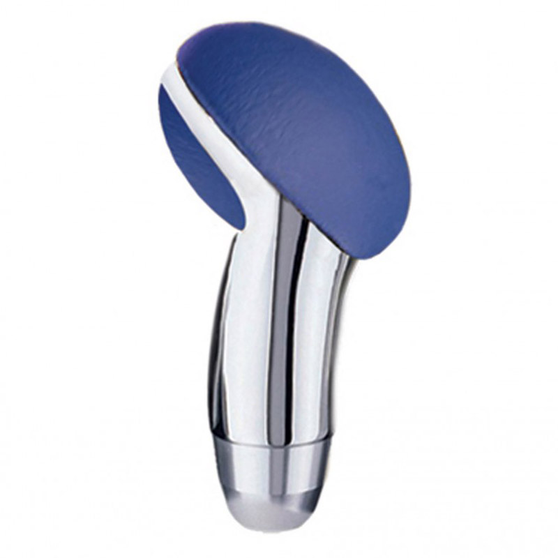 Βλησαρούλης Car Center - Πόμολο Λεβιέ Ταχυτήτων Universal Μπλε Οβάλ Με Νίκελ Για Κανονική Όπισθεν 37074