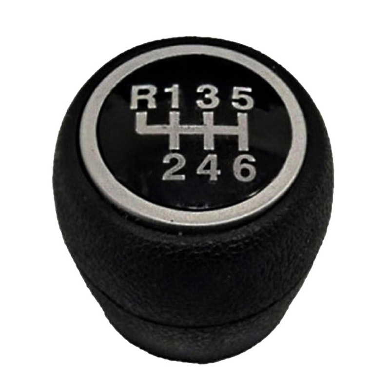 Βλησαρούλης Car Center - Πόμολο Λεβιέ Ταχυτήτων Μαύρο/Χρώμιο Για Fiat Grande Punto Evo / Linea Με 6 Ταχύτητες BRN1133