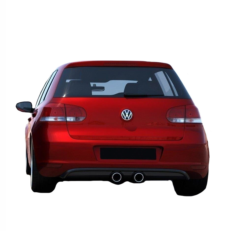 Βλησαρούλης Car Center - Diffuser Πίσω Προφυλακτήρα Για VW Golf VI (6) 08-12 R32 Look Golf 5 Γυαλιστερό Μαύρο Maxton Design Από Abs Πλαστικό 1 Τεμάχιο