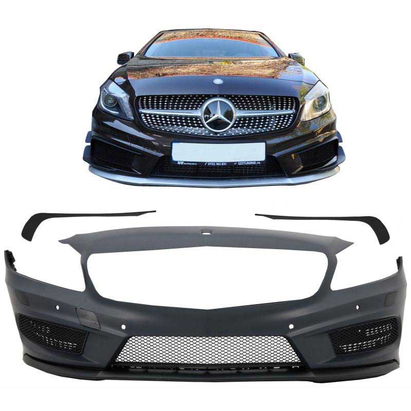 Βλησαρούλης Car Center - Μπροστινός Προφυλακτήρας Για Mercedes-Benz A-Class W176 12-18 Amg A45 Look