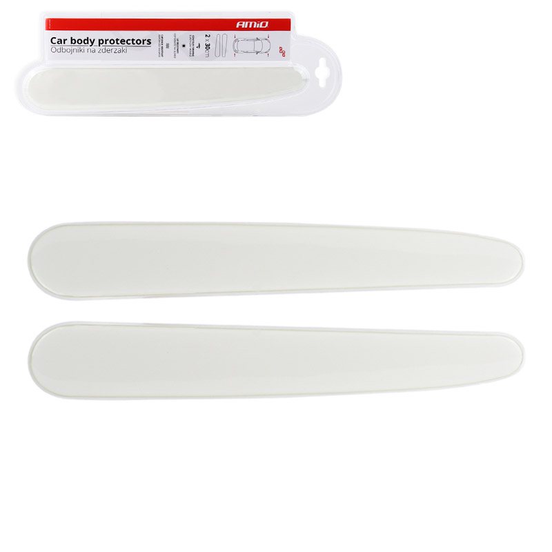 Βλησαρούλης Car Center - Προστατευτικά Προφυλακτήρων Διάφανα / Clear 30cm x 4cm 2 Τεμάχια CBP-2