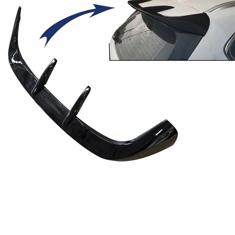 Βλησαρούλης Car Center - Αεροτομή Οροφής Για Bmw X1 F48 15-19 Gloss Black Από Abs Πλαστικό 3 Τεμάχια
