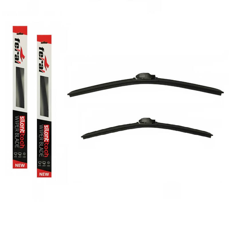 Βλησαρούλης Car Center - Υαλοκαθαριστήρες Νέου Τύπου Feral Silenttech Set 24" 60cm & 16" 41cm 2 Τεμάχια