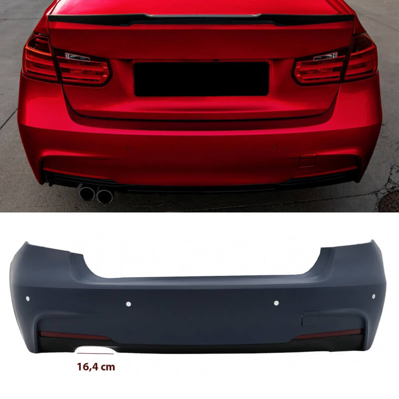 Βλησαρούλης Car Center - Πισινός Προφυλακτήρας Για Bmw 3 F30 11-19 M-Tech Look Με PDC