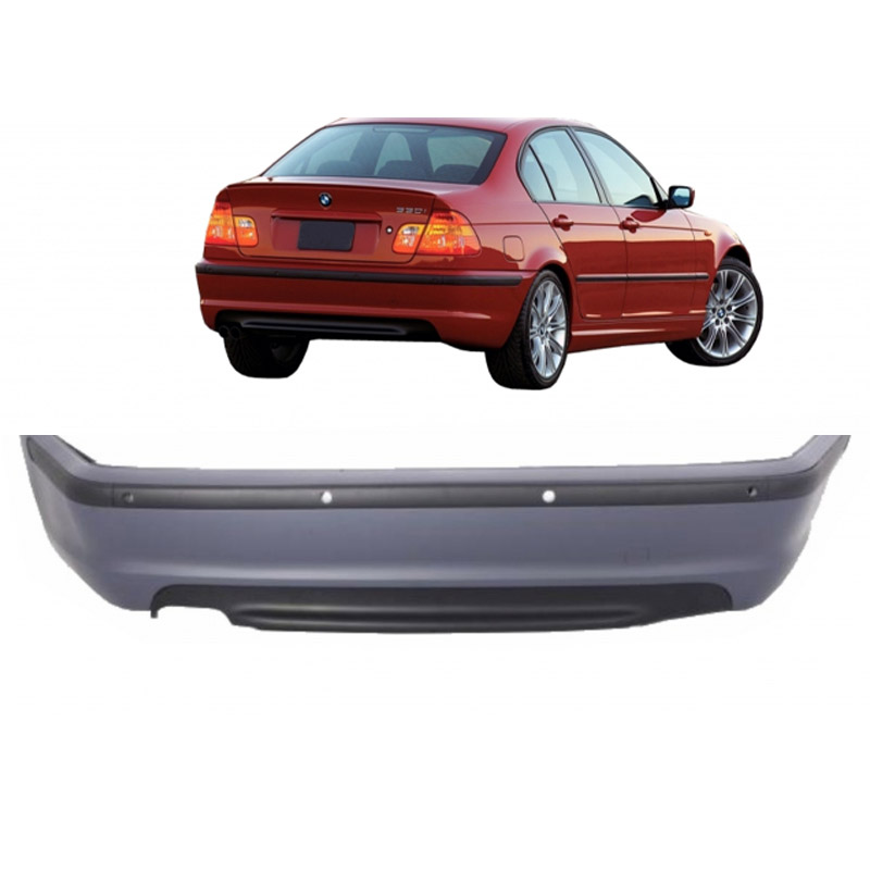 Βλησαρούλης Car Center - Πισινός Προφυλακτήρας Για Bmw 3 E46 99-05 Sedan M-Tech Με PDC