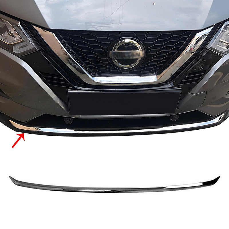 Βλησαρούλης Car Center - Τριμ Προφυλακτήρα Εμπρός Χρωμίου Από Ατσάλι Steel Για Nissan Qashqai 2017-2021