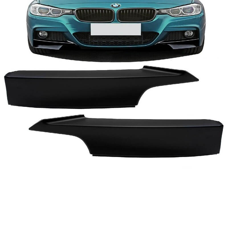 Βλησαρούλης Car Center - Μπροστινά Spoiler Δεξιά & Αριστερά Για Bmw 3 F30 / F31 2012-2017 M-Tech Από Abs Πλαστικό 2 Τεμάχια
